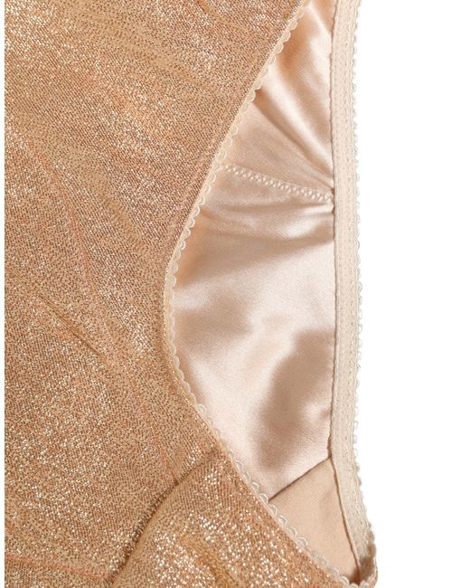 Dolce & Gabbana Natural Silk Blend High Waist Girdle Panty Underwear