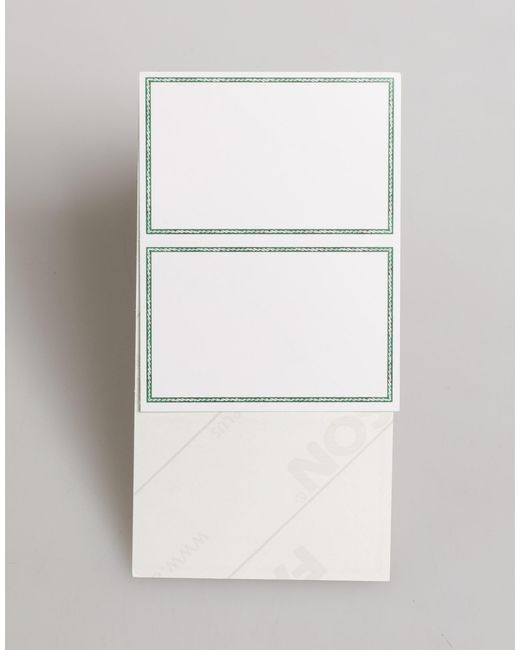 Dolce & Gabbana Blue Carretto Siciliano Envelope Post Card Holder