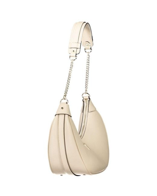 Guess Natural Polyurethane Handbag