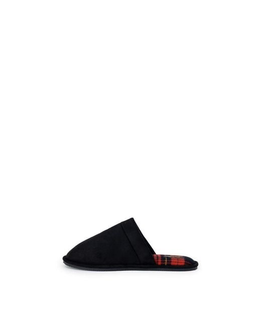 Ralph Lauren Black Polyester Slippers for men