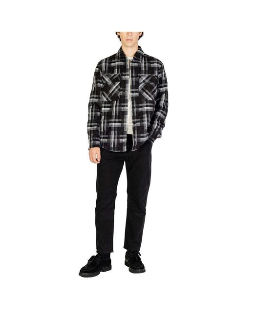 Gianni Lupo Black Polyester Jacket for men