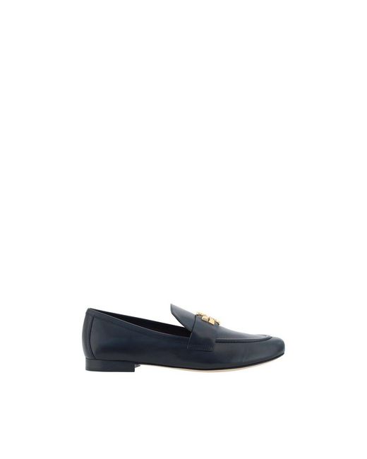 Tory Burch Blue Black Calf Leather Bos Taurus Slip for men