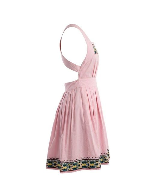 Trussardi Pink Cotton Dress