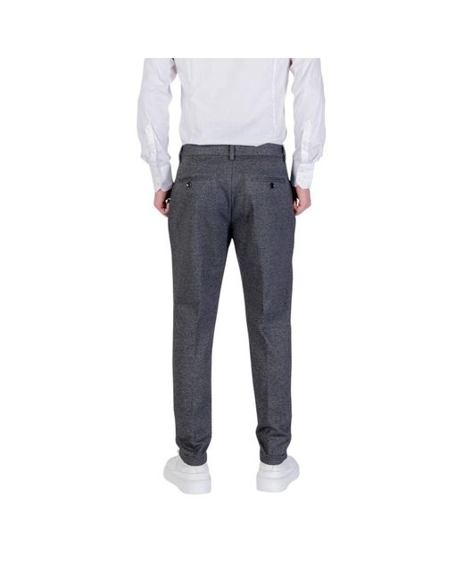 Antony Morato Gray Polyester Skinny Pants for men