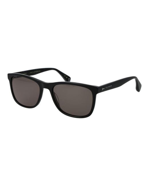 Ted Baker Black Acetate Sunglasses for men