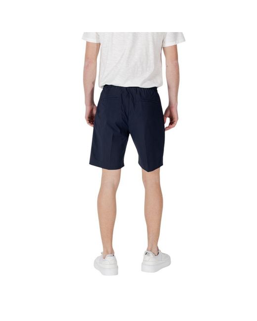 Antony Morato Blue Polyester Bermuda Shorts for men