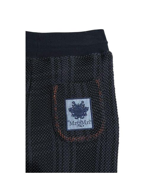 MR & MRS Blue Knit Pants
