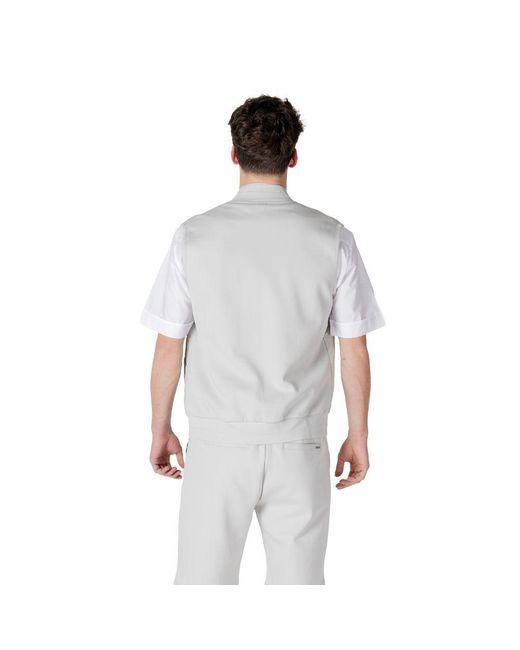 Antony Morato Gray Cotton Jacket for men