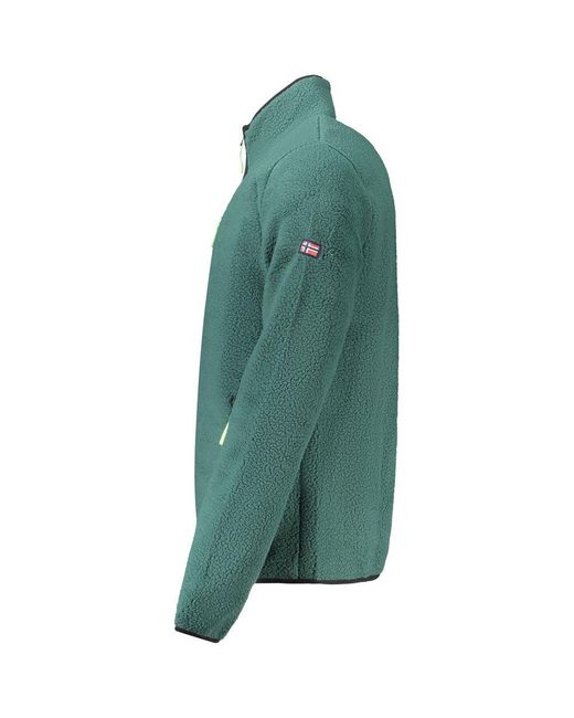 Norway 1963 Green Polyester Sweater for men