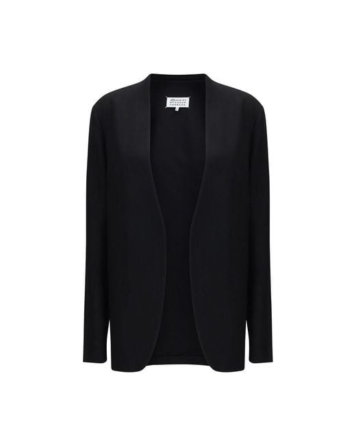 Maison Margiela Black Wool Oves Aries Shell Jacket