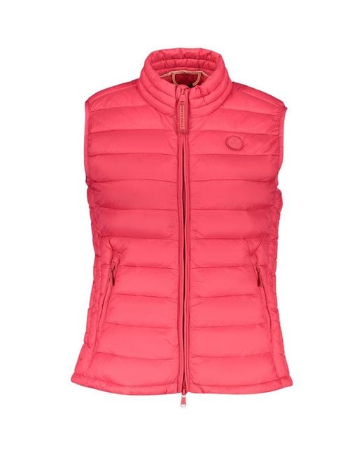 North Sails Pink Rosso Polyester 's Vest