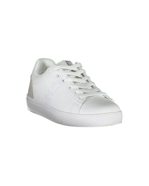 Napapijri White Leather Sneaker