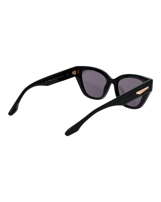Trussardi Black Acetate Sunglasses