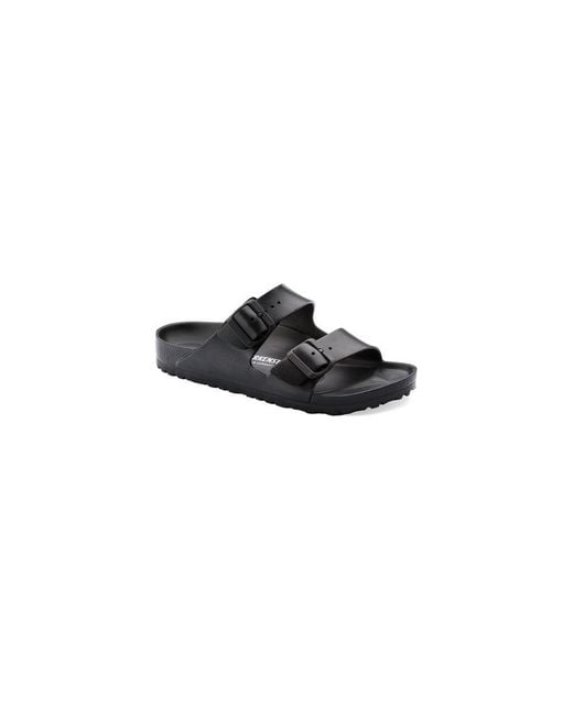 Birkenstock Black Polyester Flat Sandals for men