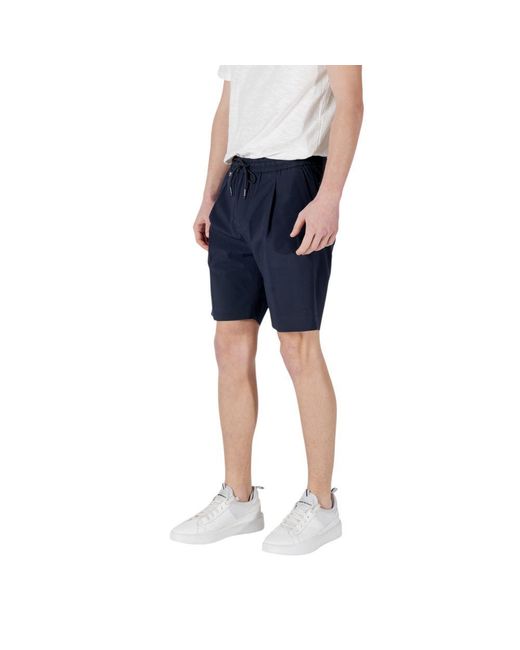 Antony Morato Blue Polyester Bermuda Shorts for men