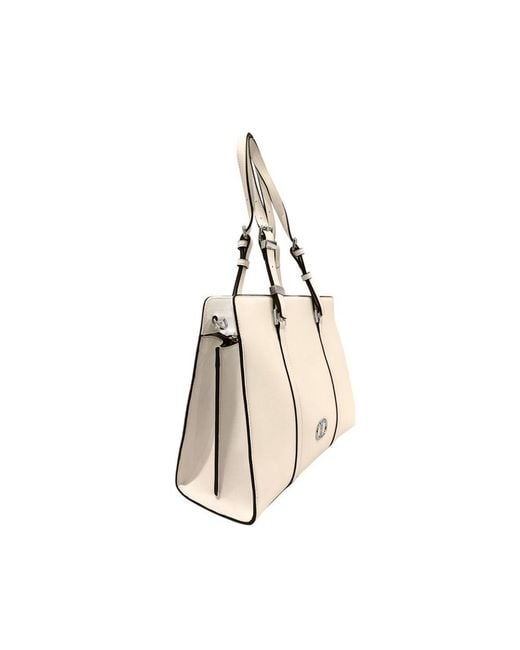 Twinset Natural White Pu Shoulder Bag