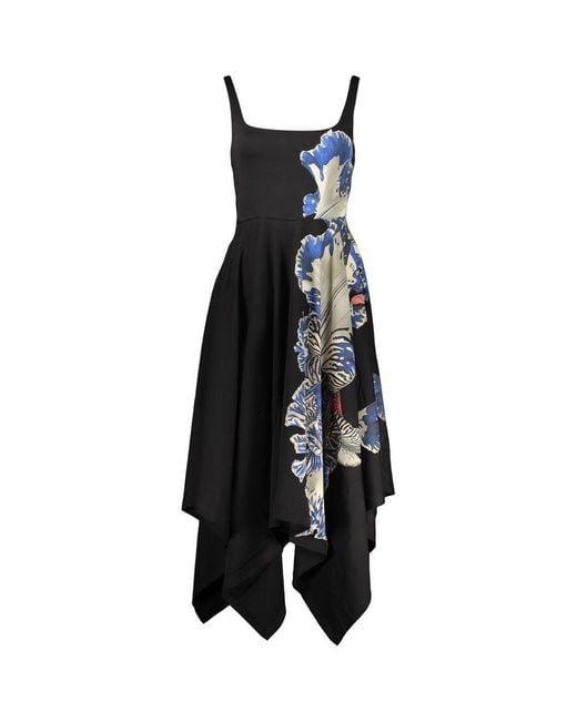 Desigual Black Cotton Casual Dress