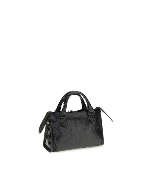 Balenciaga Black Lamb Ovis Aries Shoulder Bag