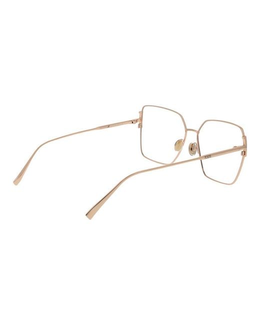 Tod's Metallic Gold Metal Glasses (frames)