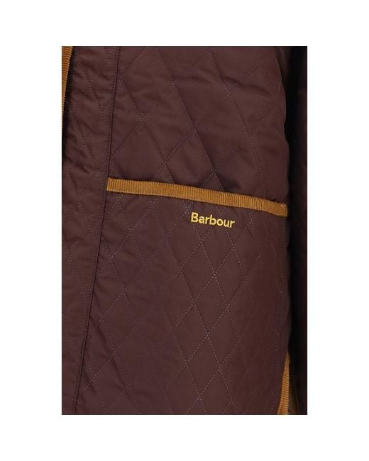Barbour Brown Bordeaux Polyester Full