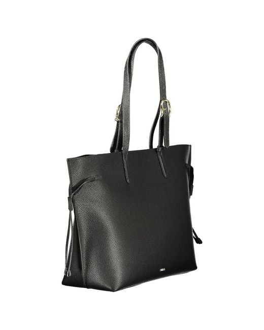 Furla Black Pelle Handbag