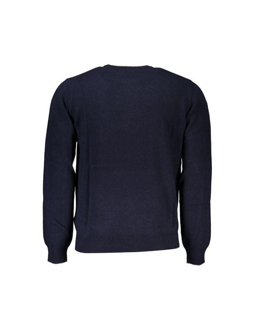 Harmont & Blaine Blue Fabric Sweater for men