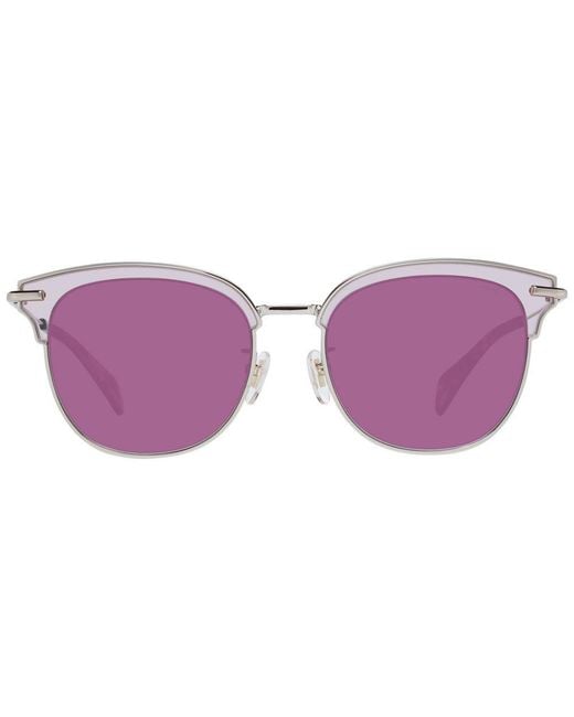 Police Purple Metal & Plastic Sunglasses