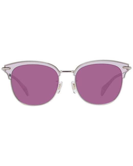 Police Purple Metal & Plastic Sunglasses