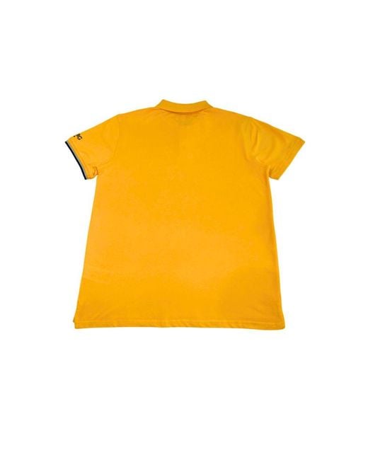 Iceberg Yellow Cotton Polo Shirt for men