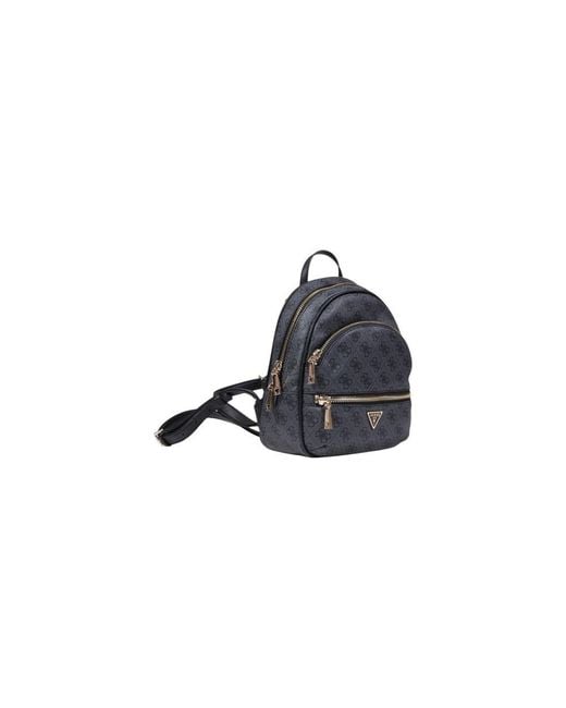 Guess Blue Gray Polyethylene Backpack