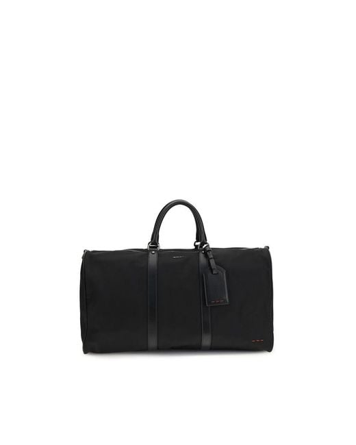 Kiton Black Nylon Luggage And Travel for men