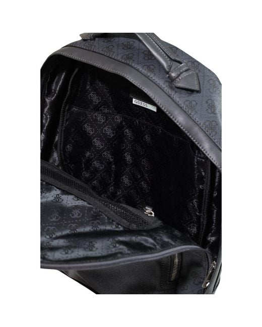 Guess Blue Gray Polyethylene Backpack