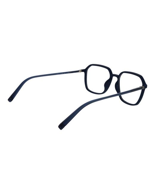 Fila Black Blue Cellulose Propionate Glasses (frames) for men