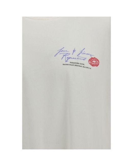 Represent Gray White Cotton T for men