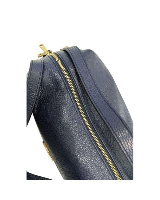 Baldinini Blue Leather Bag