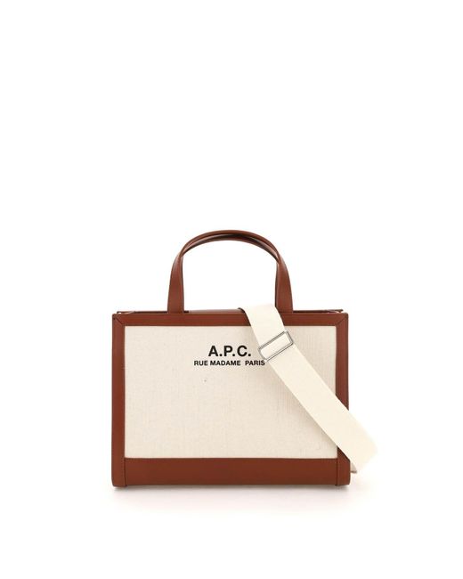 A.P.C. Multicolor Camille Small Shopping Bag for men