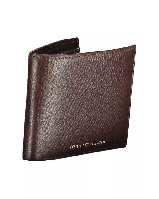 Tommy Hilfiger Brown Leather Wallet for men
