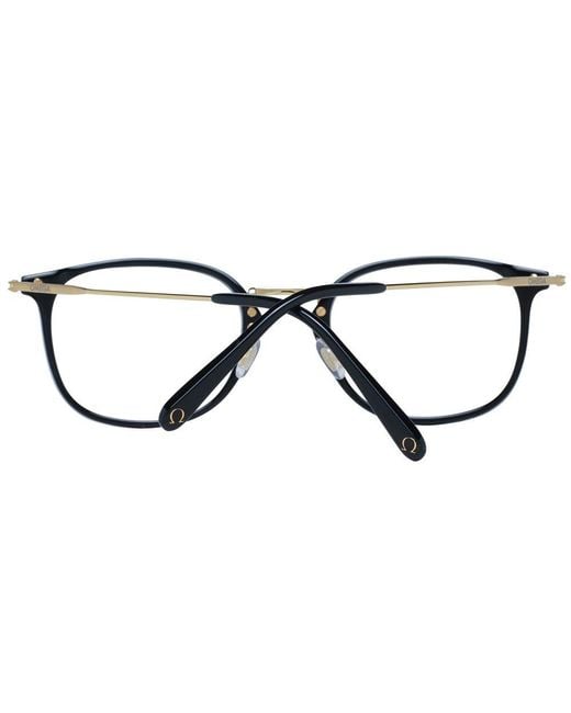 Omega Black Optical Frames for men