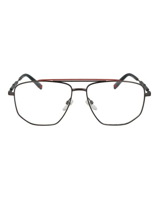 Fila Brown Stainless Steel Glasses (Frames) for men