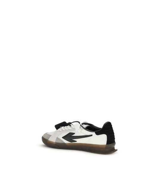 Off-White c/o Virgil Abloh Black Multicolor Calf Leather Bos Taurus Low Top Sneakers - Eu44/us11 for men