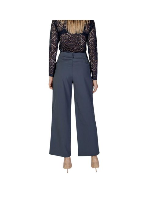 Calvin Klein Blue Recycled Polyester Jeans & Pant
