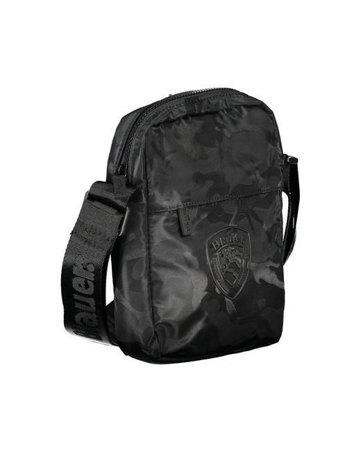 Blauer Black Sleek Shoulder Strap Bag With Pockets for men