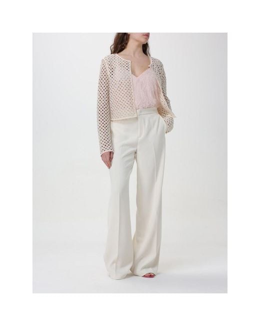 Twinset Pink Multicolor Polyester Top