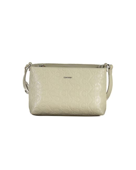 Calvin Klein Natural Polyester Handbag