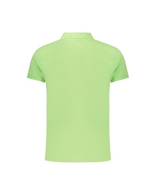 Norway 1963 Green Verde Cotton Men's Polo for men