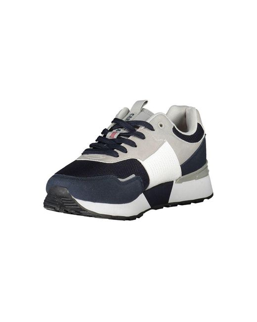 Carrera Blue Polyester Sneaker for men