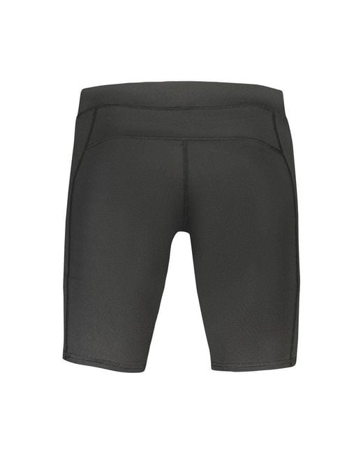 Trussardi Gray Black Polyester Men's Workout Legging for men