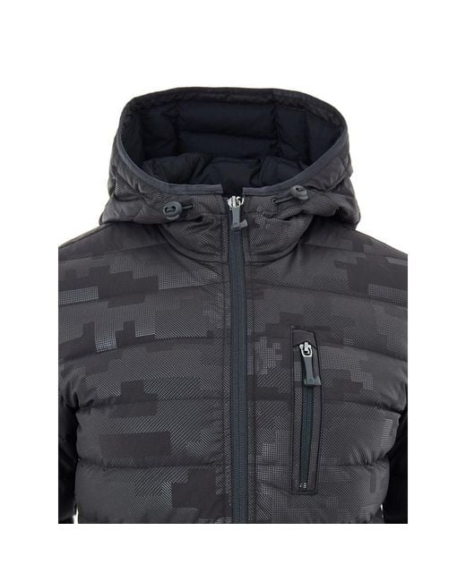 Moose Knuckles Blue Nylon Coat