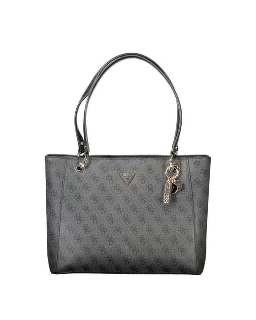 Guess Gray Polyethylene Handbag