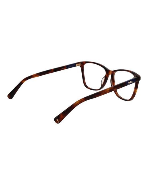 Longchamp Black Brown Acetate Glasses (frames)